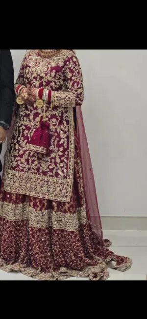Heavy Bridal handwork dress