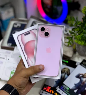 عرض خاص : iPhone 15 128GB هاتف امورة طيبه بدون اي مشاكل مع ضمان و ملحقات و بأقل سعر