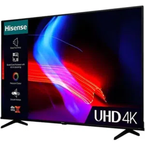 شاشة هايسنس 65 بوصة 4K سمارت موديل A62NSفوركيه سمارت