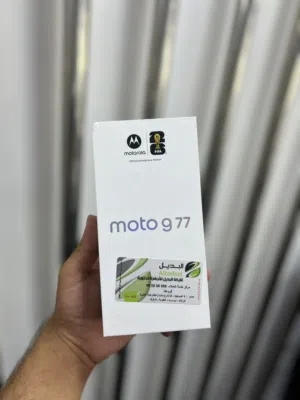 Moto g77 8RAM / 256GB جديد بالكرتونة بكفالة سنة من الوكيل الرسمي شركة البديل وثلاث سنوات من شركتنا
