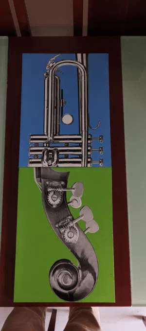 2 Canvas paintings