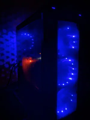 كومبيوتر 1050 ti 4GB مع شاشة 75 Hz