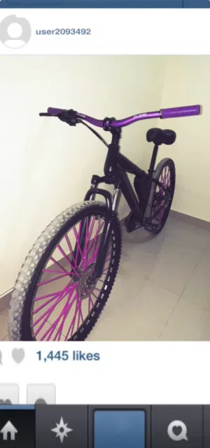 سيكل نضيف حجم26مايشكي من شي