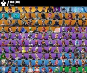 للبيع حسابات فورتنايت حسب الطلب