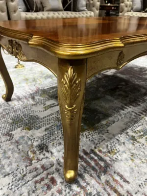 طقم طاولات خشبية