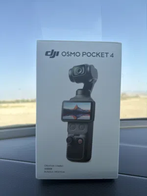 Osmo pocket 4  شبه جديدة