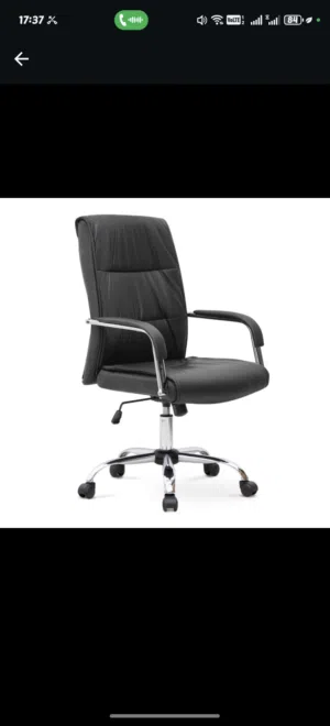 كرسي مكتبي فاخر كرسي مدير كرسي مع سنادة ارجل وسنادة راس توصيل بي رسوم رمزية office chair furniture .