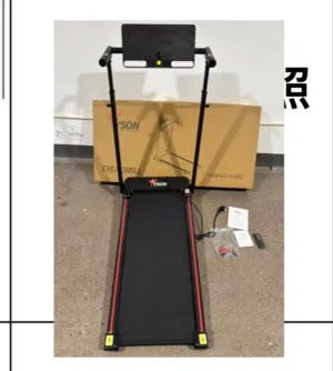 جهاز الجري والمشي الكهربائي مع شاشة ديجيتال