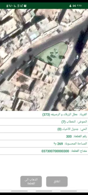 Commercial Land for Sale in Zarqa Jabal Al Abyad