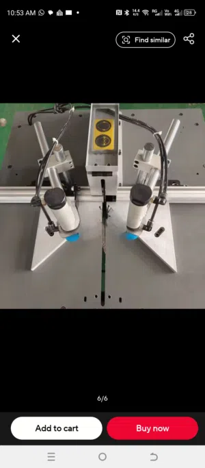 للبيع: ماكينة قص ألمنيوم ممتازة (جديدة كرت) Industrial Aluminium Cutting Machine Brand New(Factory)