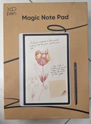 XPPen Magic Note pad دفتر ملاحظات رقمي ملون مزود بقلم