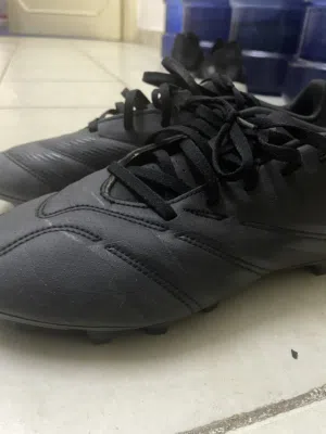 Adidas Football Predator SHOES from LONDON, UK - SIZE 10 ALL BLACK COLOUR