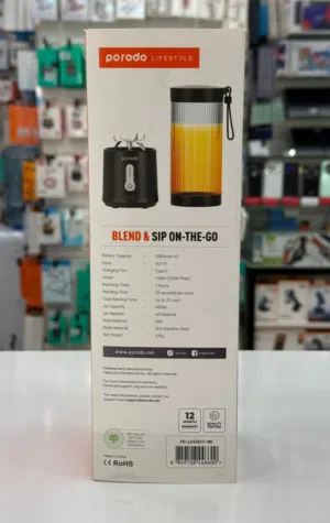 Porodo LFS017 Portable Blender Lifestyle in Muscat / Brand New
