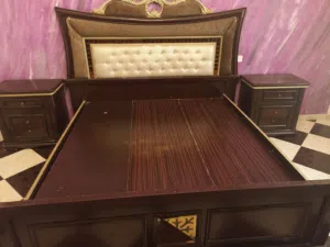 غرفة نوم زوجية صينية مستعملة 6 قطع بحالة ممتازة