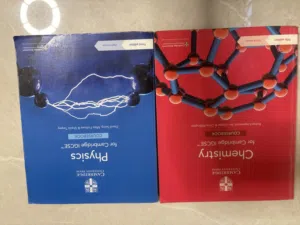 كتب Physics+Chemistry IGCSE Cambridge