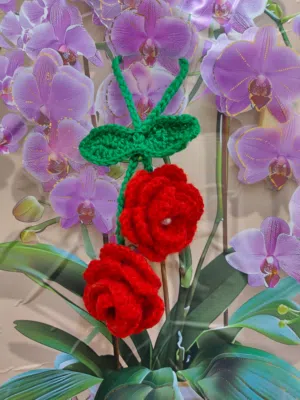 Hand made crochet  Hair Accessories Available   Per Piece 1 OMR