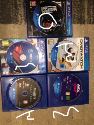 NFS Heat ما استعمل اله خمس شهر  OVERWATCH ما استعمل اله يوم  THE LAST OF US ما استعمل اله اسبوع