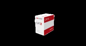 كابل شبكة هيكفيجن 27% نحاس Cat6  – طول 305 متر  HIKVISION NETWORK CABLE 27% COPPER CAT6 CCA