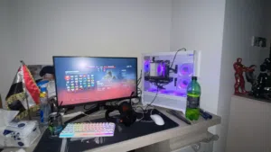 تجميعة بكرت 4070 سوبر ومعالج i5 14400f شبه جديده (الوصف للتفاصيل)