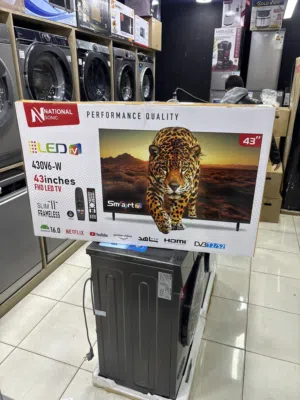 شاشة ناشونال 43 انش بسعر 109دينار