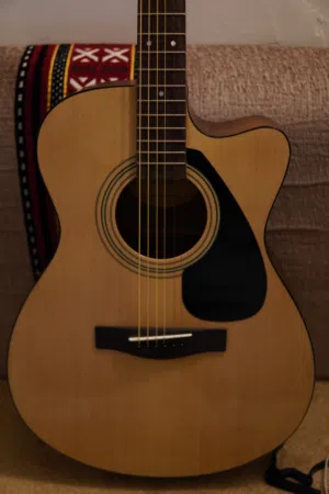 YAMAHA FS 100C 6 String Acoustic Guitar Brand New with capo and guitar bag and picks