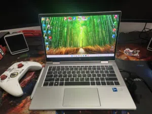 لابتوب لمس قلاب  hp x360 مع قلم اصلي hp  elite book x360 830 g8 touch حجم الشاشة 14  شاشه لمس قلاب