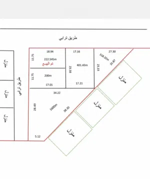 ارض سكنية متعدد لأستعمالات