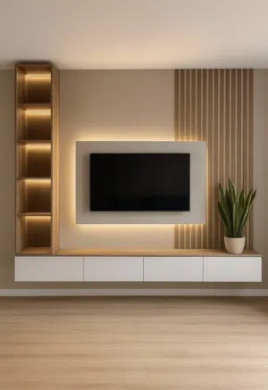 Luxury TV unit design