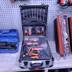 حقيبة العدة الشاملة (499 قطعة) - ورشة متنقلة في شنطة ألمنيوم فاخرة!