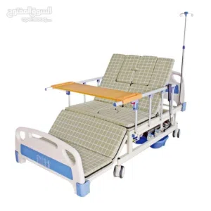 سرير طبي 7 حركات كهربائي " حمام" نخب اول جديد بالكرتونة مع خاصية تقليب المريض وخاصية الكرسي