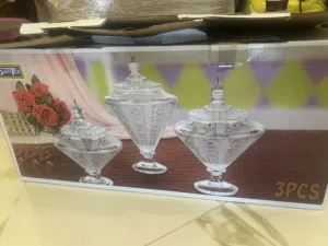 فازات كرستال 3 قطع