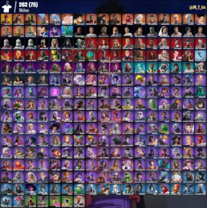 للبيع حساب فورت نايت ملغم اغراض و سكنات عرق و فيبوكس 3600 فيه و سعره مناسب و مضمون / التفاصل التحت .