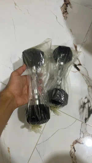 متوفر لدينا دنابل جميع الأوزان و بليت و أحبال مقاومه