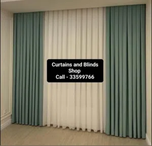 Curtains & Blinds Shop / We Making New Window Curtains / Window Rollers / Blackout With Fixing