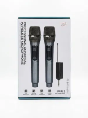 Dual Wireless Mic System - Brand New (Original BD 13 Selling for BD 9.5)