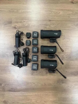إضاءات بروفوتو احترافية مع اكسسواراتها Profoto professional lights with modifiers