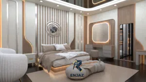 تصميم وتنفيذ غرف نوم مودرن فخامة الفنادق في منزلك ديكورات غرف نوم خيالية لمسات عصرية بأسعار مميزة