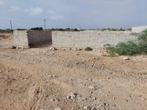 للبيع أرضية مساحة كبيرة للجادين  الأرضية عليه سور كامله  جاهزه للبناء
