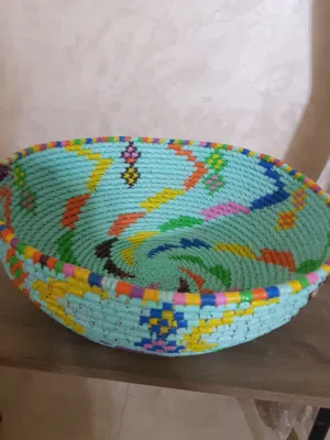 اطباق قش صنع يدوي اصيل