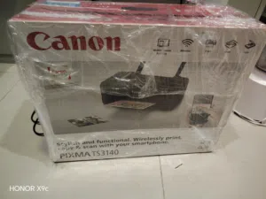 Canon printer almost new condition with ink