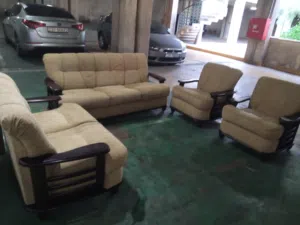 طقم مورس مستعمل خشب زان تقيل 7مقاعد