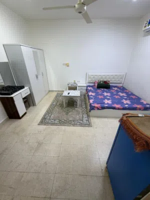 Room and bathroom only al khuwair opposite al market