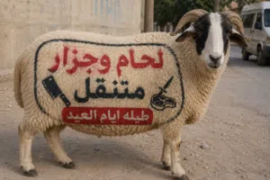 لحام وجزار متنقل طيله ايام العيد