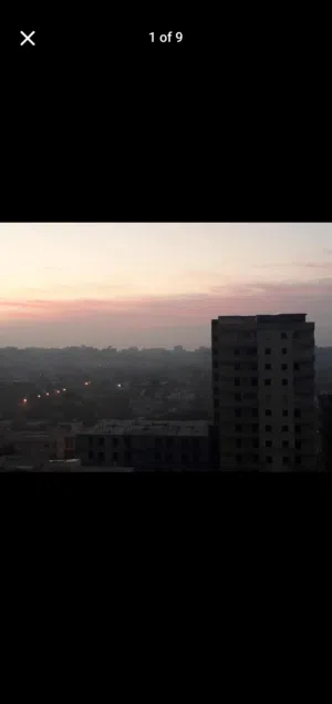 شقة مساحة 135 متر 3 غرف رسبشن 3 قطع الدور العاشر وليس الاخير