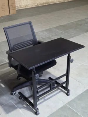 كرسي مكتب طبي مع طاولة متحركة مع تعديل ارتفاع طاولة دراسية  مكتب  كرسي مكتبي  كرسي شبك متحرك فقط ب45