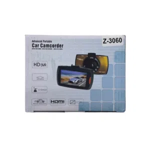 كاميرا السيارة داش كام المتقدمة موديل Z-3060 بدقة HD وشاشة 2.7 بوصة كامره احترافيه مديل جيد مناسبه.