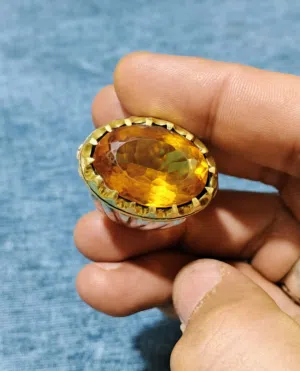 خاتم سترين افريقي صياغته ثقيله خاتم جميل جدا