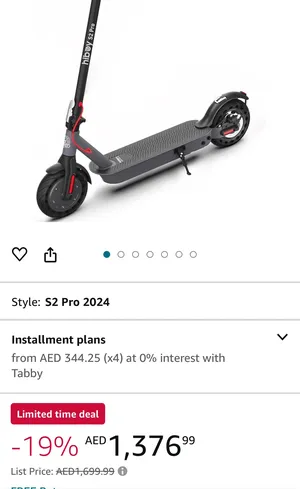 Like-New Electric Scooter with Free Scooter Lock
