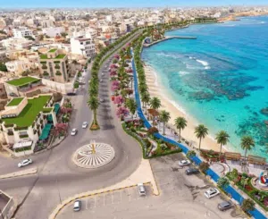 قطعتين ارض متجاورتان  304و 304م واجهة كل قطعه 14م بن عاشور قبل السمافروا بعد البرء موقع ممتاز