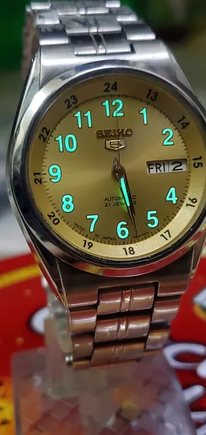 vintage Seiko 5 Automatic 7s26 caliber 21-jewels japan made watch for Men's